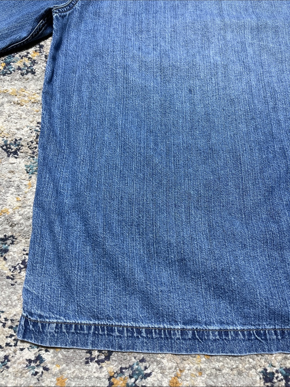 Levi's Red Tab Denim Button-Down Shirt Size S - Picture 12 of 15